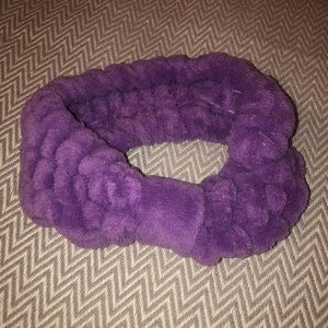 After shower plush microfiber headband